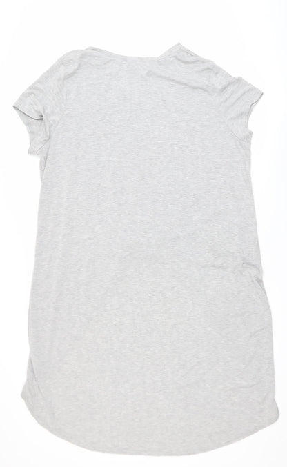 Womens UK Size 24 So Fabulous Grey Basic T-Shirt