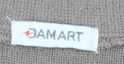 Womens UK Size S Damart Beige Cardigan Jumper