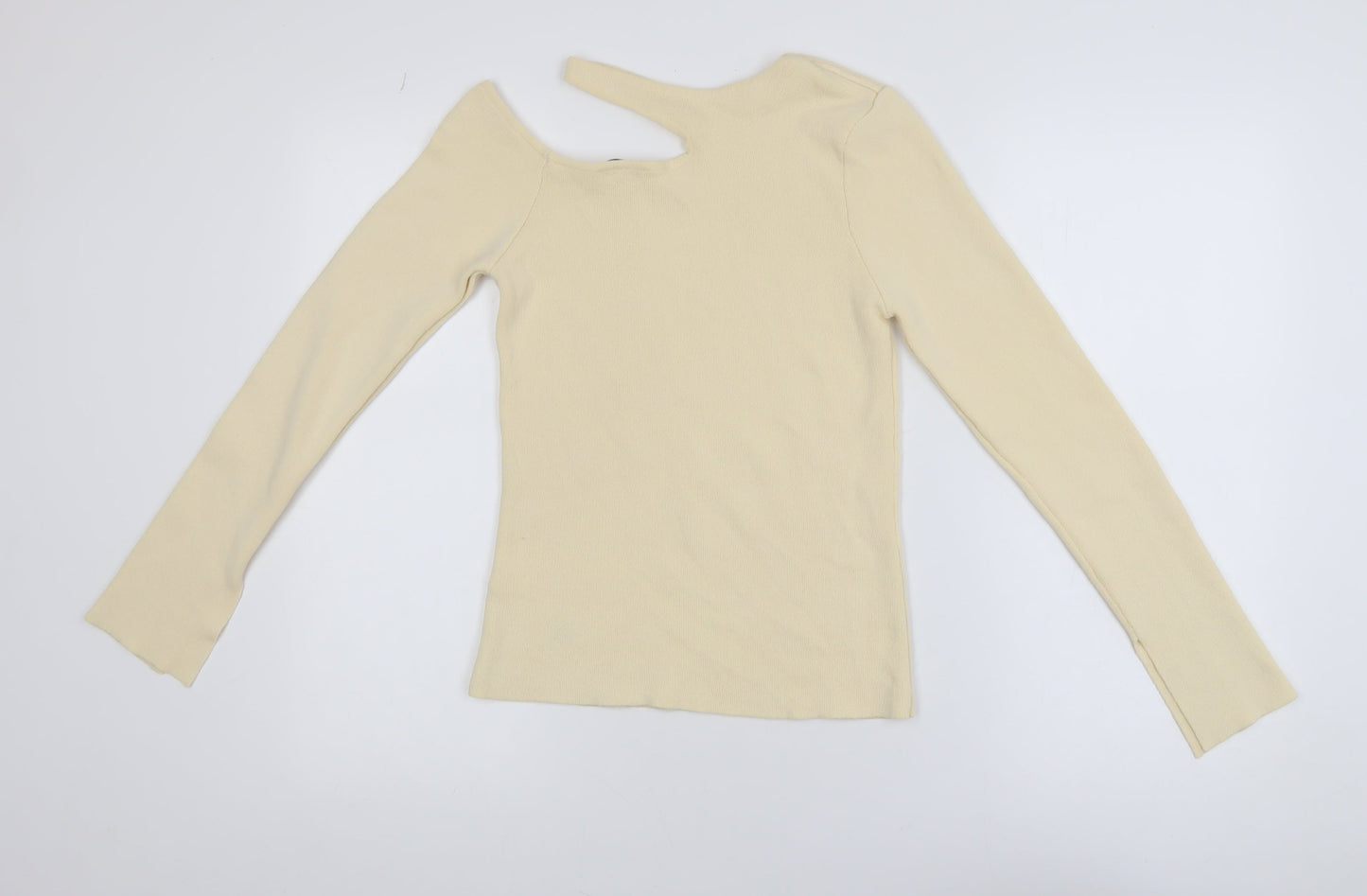Womens UK Size S Topshop Beige Camisole Blouse