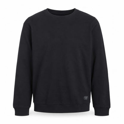 Mens UK Size L JACK & JONES Black Pullover Sweatshirt