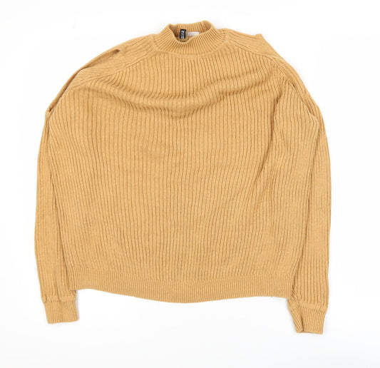 Womens UK Size 12 H&M Beige Pullover Jumper