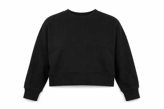 Womens UK Size S Abercrombie & Fitch Black Pullover Sweatshirt