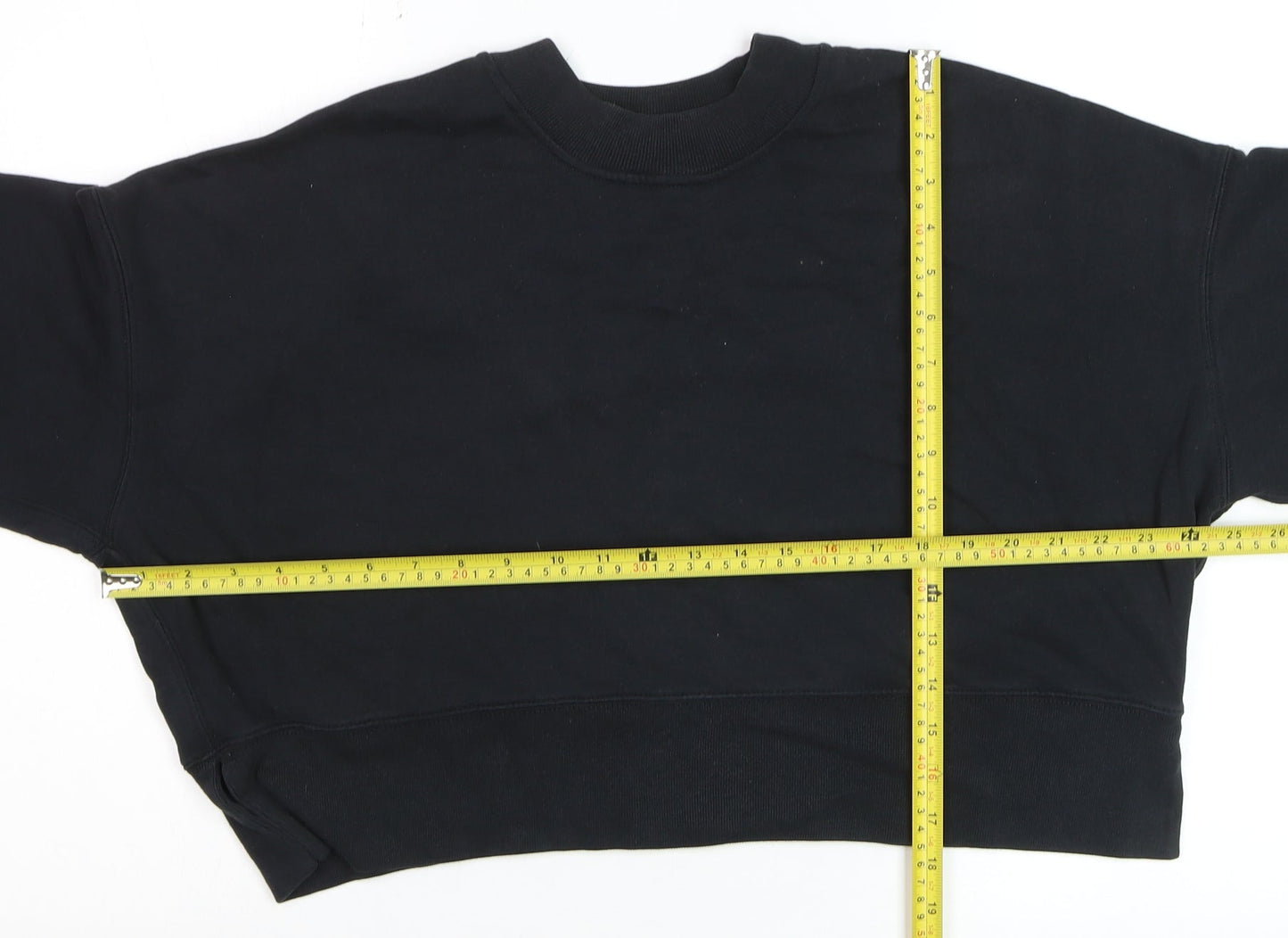 Womens UK Size S Abercrombie & Fitch Black Pullover Sweatshirt