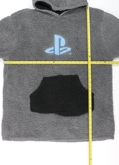 Boys UK Size L PlayStation Grey  Robe