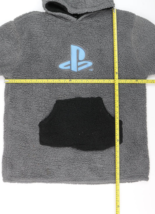 Boys UK Size L PlayStation Grey  Robe