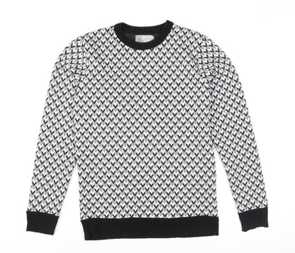 Womens UK Size S Adventures of the Unsigned Black Pullover Jumper