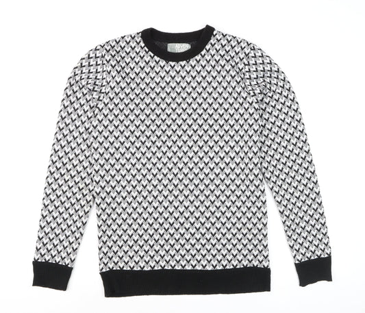 Womens UK Size S Adventures of the Unsigned Black Pullover Jumper