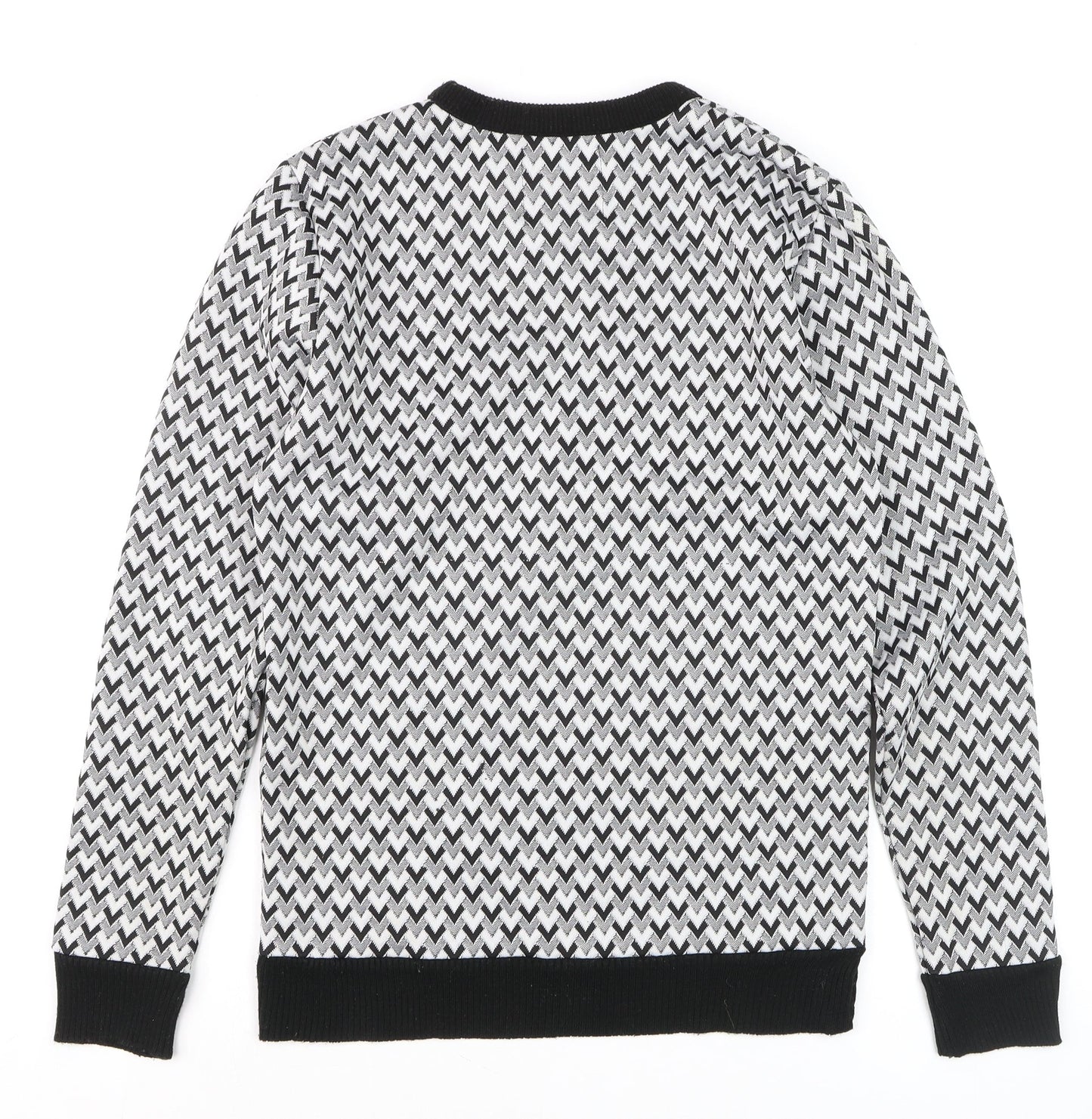 Womens UK Size S Adventures of the Unsigned Black Pullover Jumper