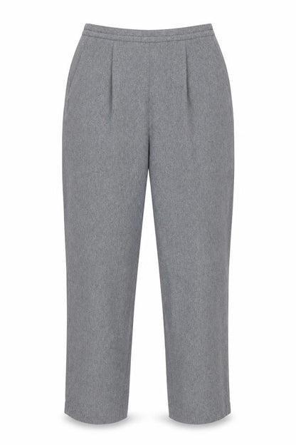 Womens UK Size 14 BM Collection Regular Fit Casual Workwear Grey Trousers