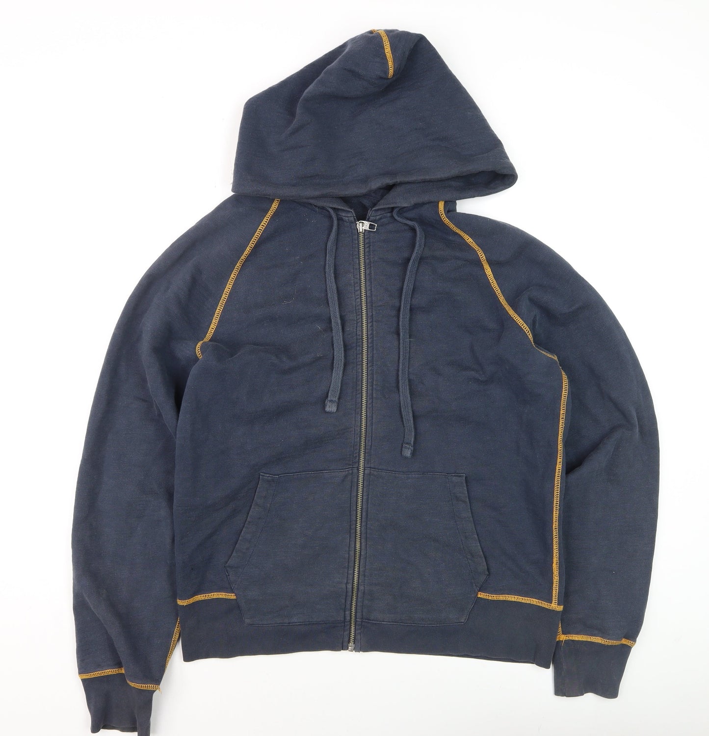 GAP Men's Blue Full Zip Cotton Hoodie Jacket Size M