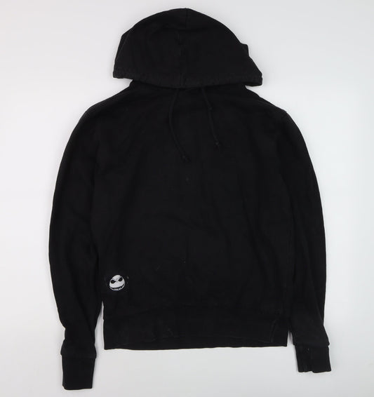 Mens UK Size XS Disney Black Pullover Hoodie