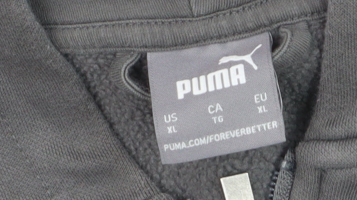 Mens UK Size XL PUMA Grey Gym & Training Running & Jogging Walking Jacket