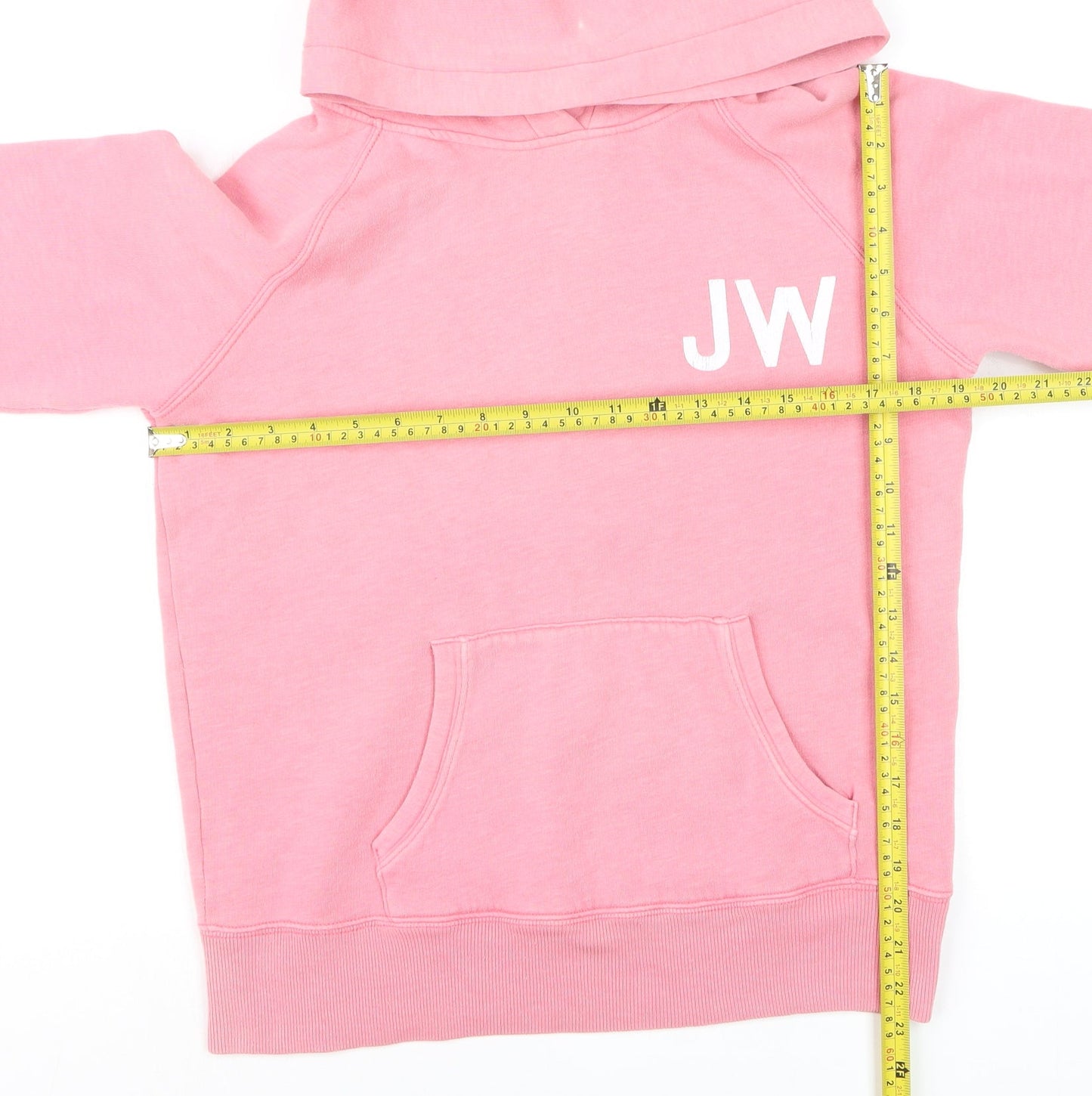 Womens UK Size 12 Jack Wills Pink Pullover Hoodie