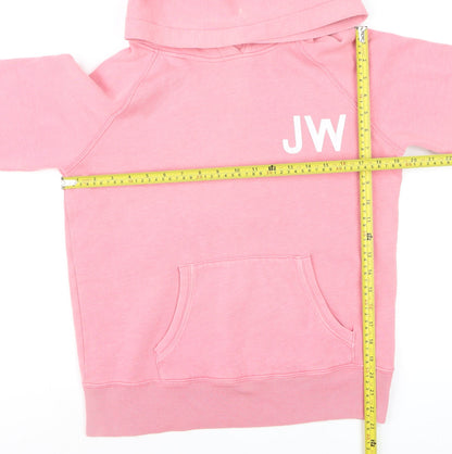 Womens UK Size 12 Jack Wills Pink Pullover Hoodie