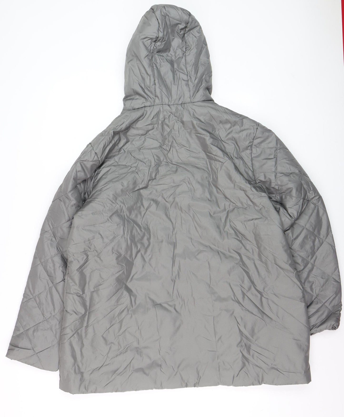 Mens UK Size L ANNE DE LANCAY Grey Puffer Jacket