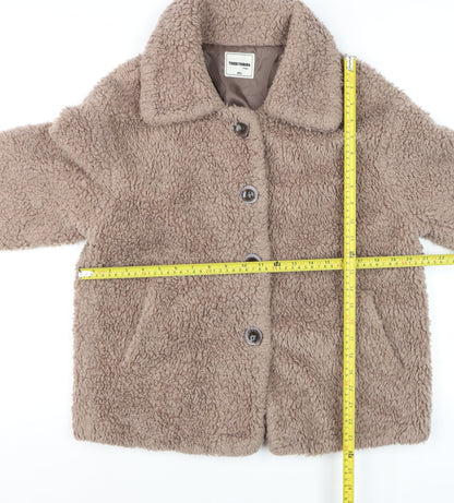 Womens UK Size M TOUER TOUBUDA Beige Puffer Jacket