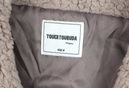 Womens UK Size M TOUER TOUBUDA Beige Puffer Jacket