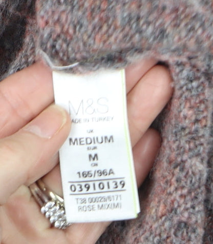 Womens UK Size M Marks and Spencer Multicoloured Pullover Jumper