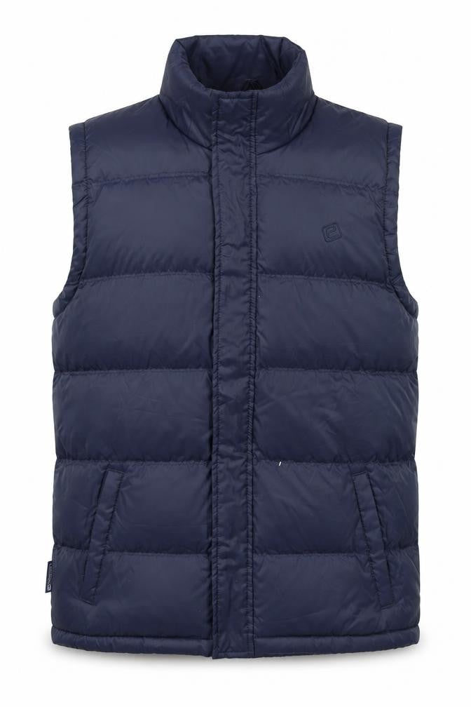 Mens UK Size M Mountain Essentials Blue Puffer Jacket