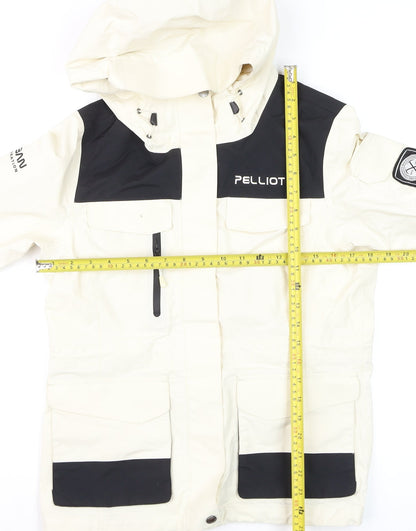 Pelliot Womens Ivory Ski Jacket S Waterproof Windproof Hooded