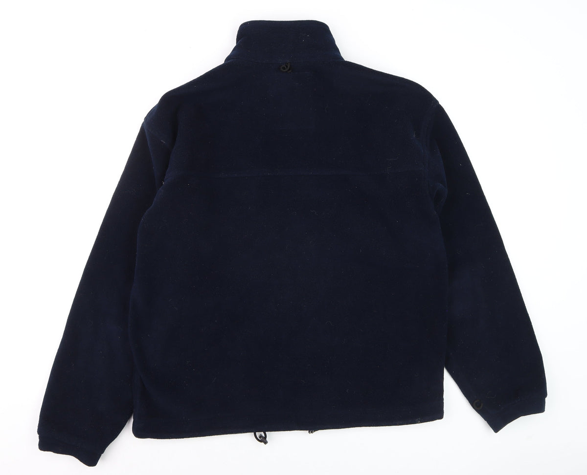 Mens UK Size M Anzi Besson Blue Basic Jacket