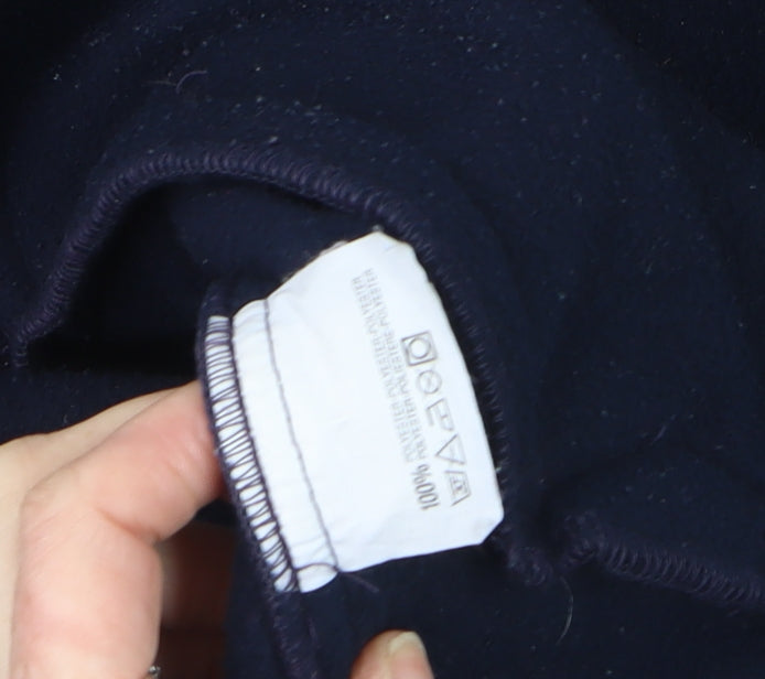 Mens UK Size M Anzi Besson Blue Basic Jacket