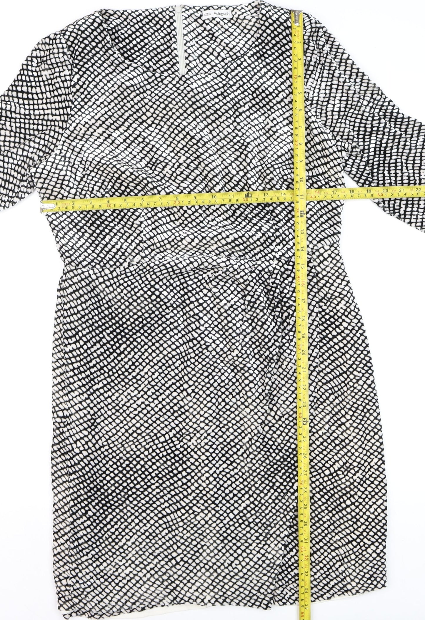 Womens UK Size 14 Marks and Spencer Sheath Dress