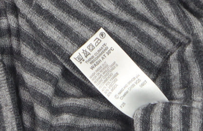 Womens UK Size 12 Marks and Spencer Grey Tunic Blouse