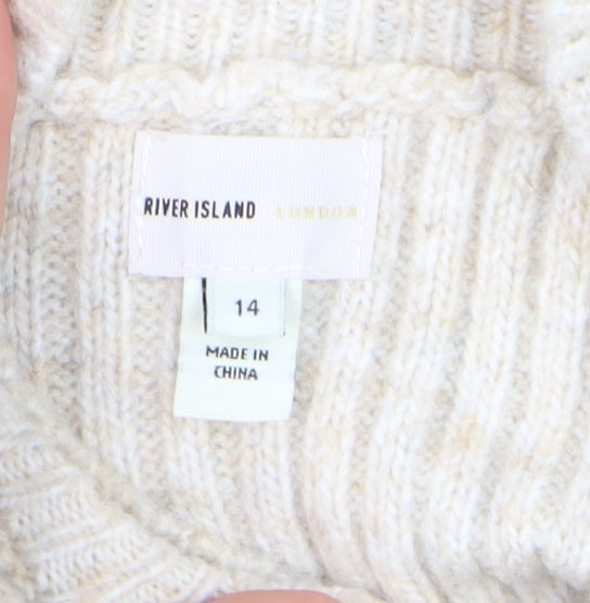 Womens UK Size 14 River Island Bodycon Dress