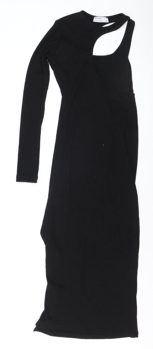 Womens UK Size XS Bershka Bodycon Dress