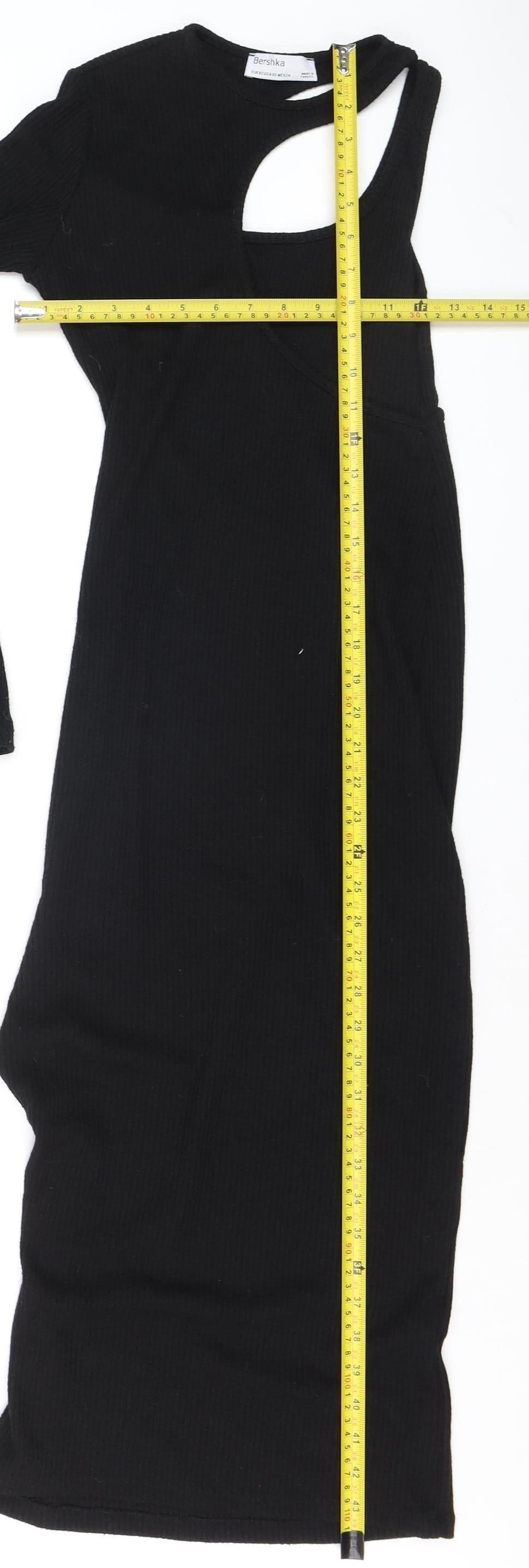 Womens UK Size XS Bershka Bodycon Dress