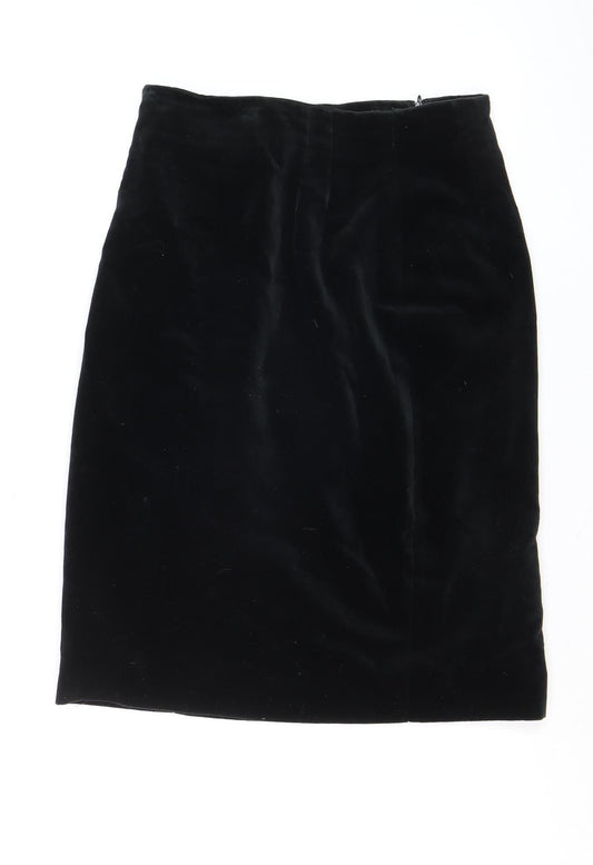 Womens UK Size 12 Jones New York Straight & Pencil Velvet Skirt
