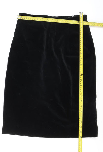 Womens UK Size 12 Jones New York Straight & Pencil Velvet Skirt