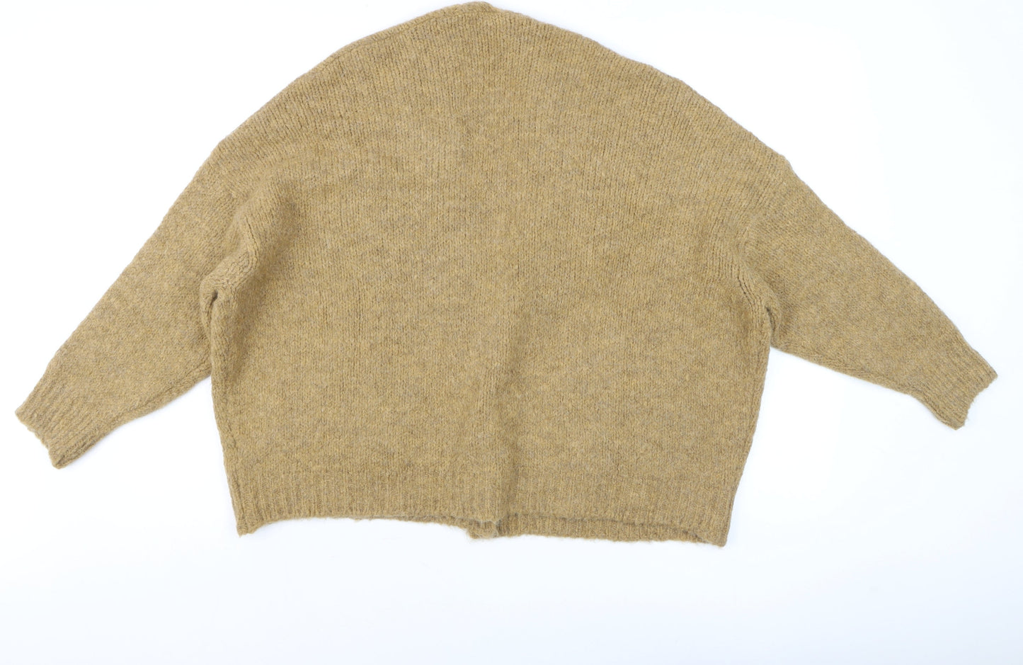 Womens UK Size S Topshop Beige Cardigan Jumper