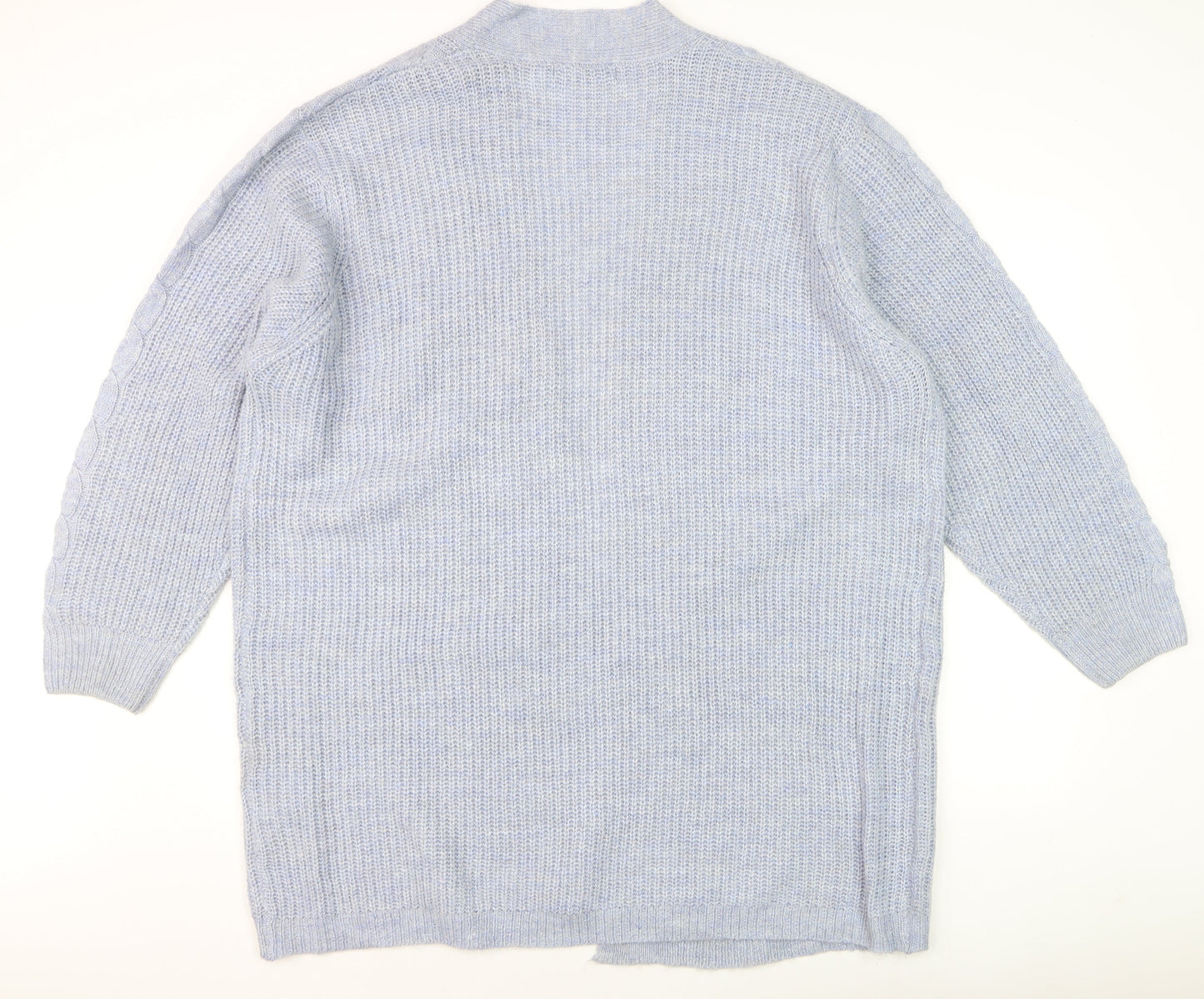 Womens UK Size 2XL Threadbare Grey Cardigan Jumper