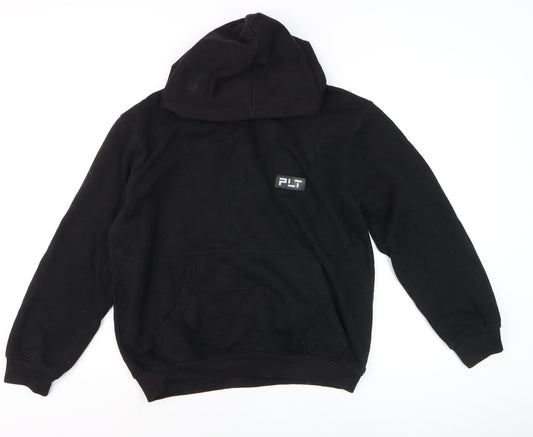 Womens UK Size 10 PRETTYLITTLETHING Black Pullover Hoodie
