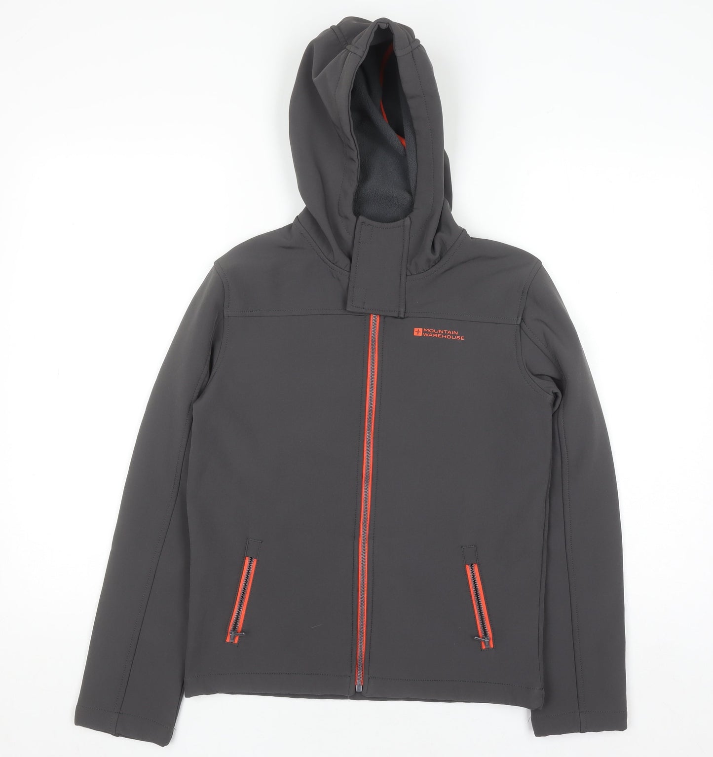 Boys UK Size 11-12 Years Mountain Warehouse Grey Soft Shell