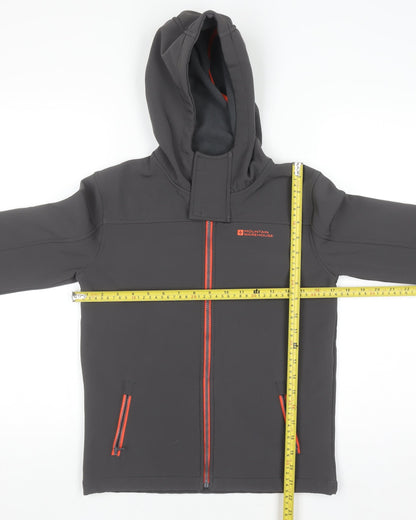 Boys UK Size 11-12 Years Mountain Warehouse Grey Soft Shell