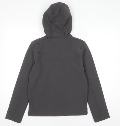 Boys UK Size 11-12 Years Mountain Warehouse Grey Soft Shell