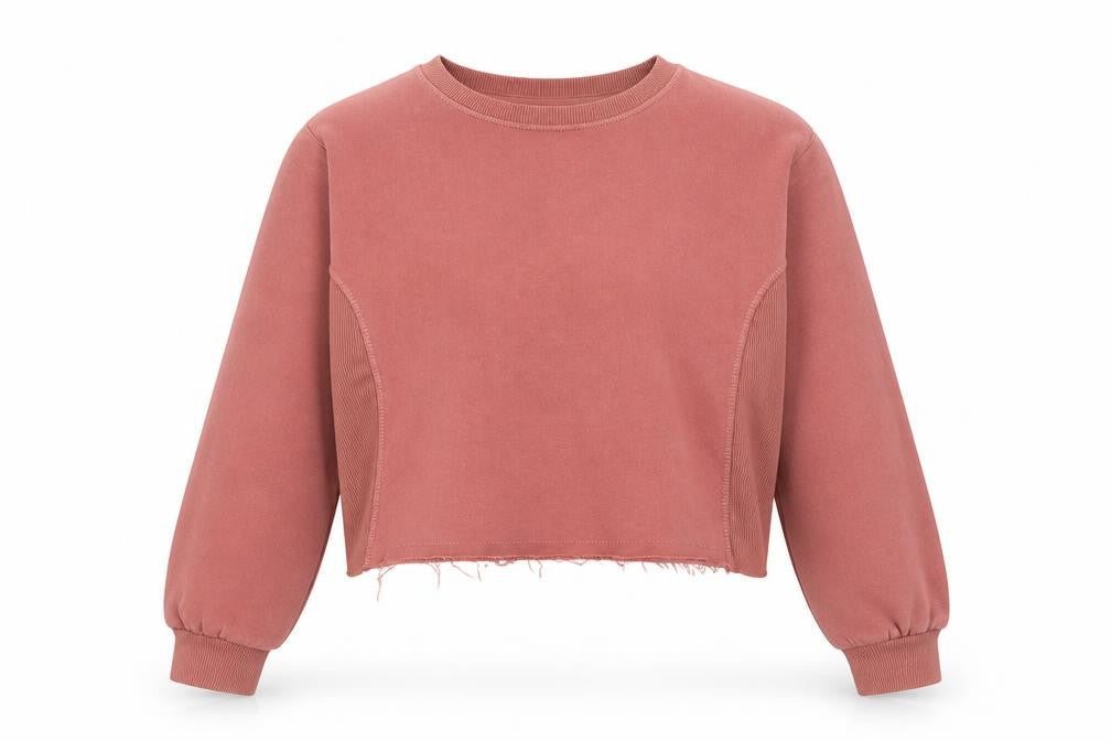 Womens UK Size 12 Stradivarius Pink Pullover Sweatshirt