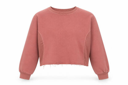 Womens UK Size 12 Stradivarius Pink Pullover Sweatshirt