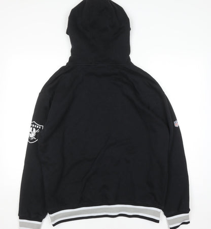Mens UK Size M Primark Black Pullover Hoodie