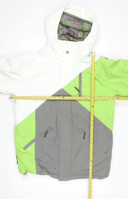 Womens UK Size S Quiksilver Multicoloured Ski Jacket