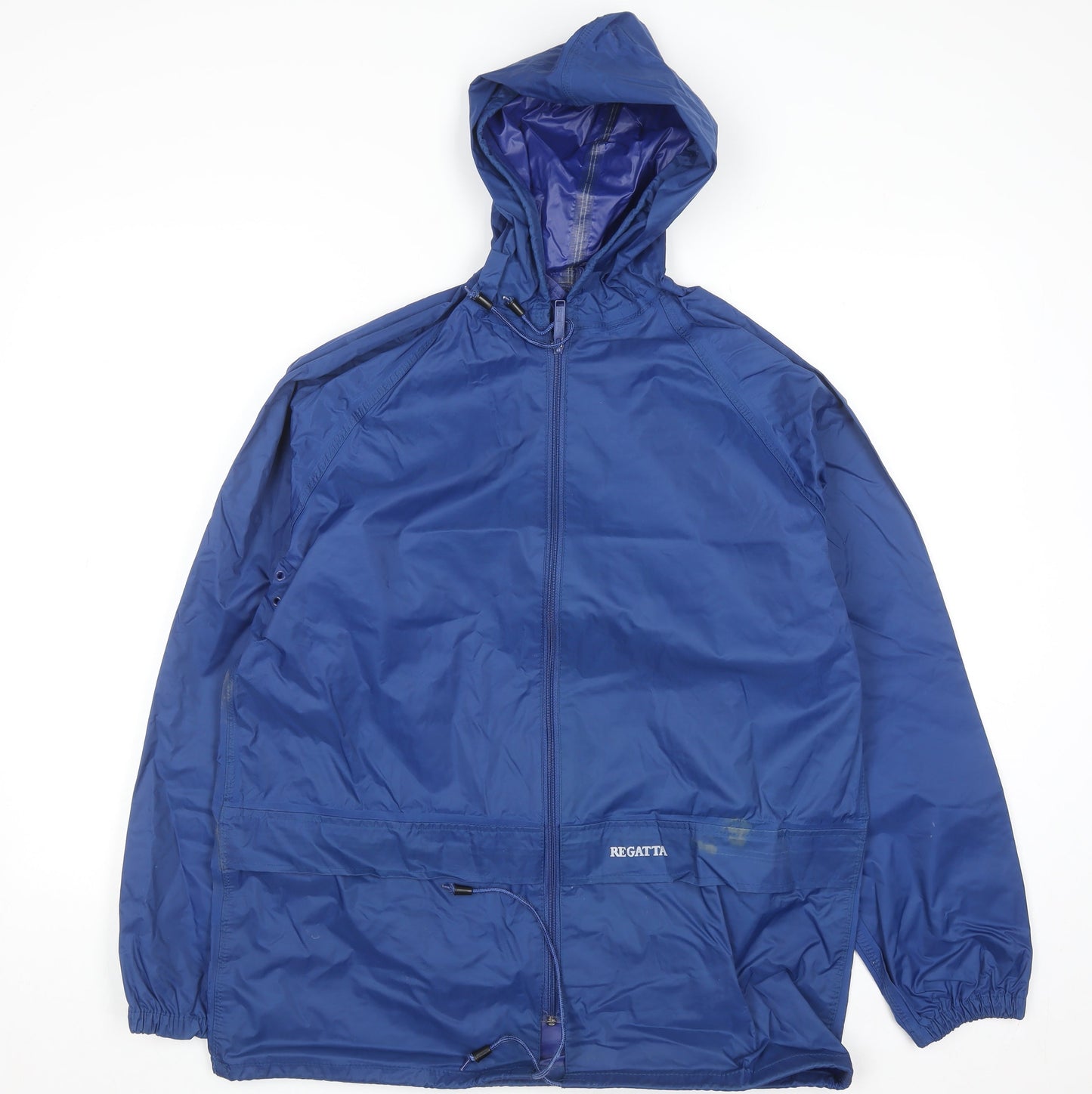 Mens UK Size S Regatta Blue Rain Coat