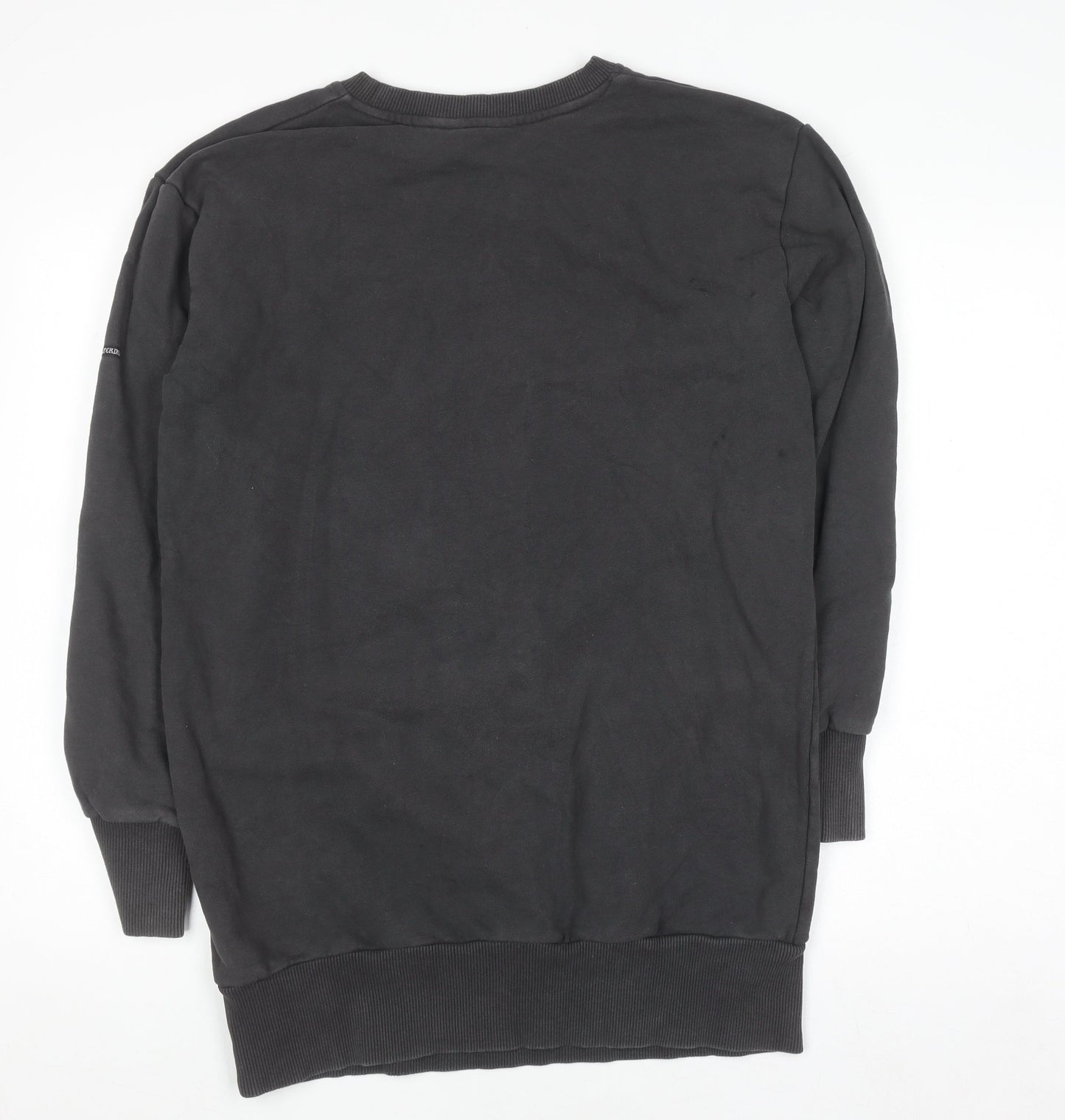 Womens UK Size 10 Superdry Black Pullover Sweatshirt
