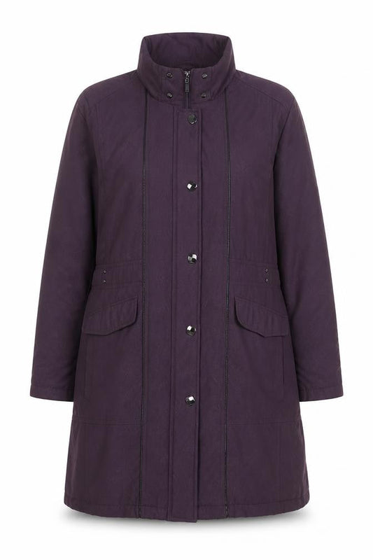 Womens UK Size XL Klass Purple Overcoat