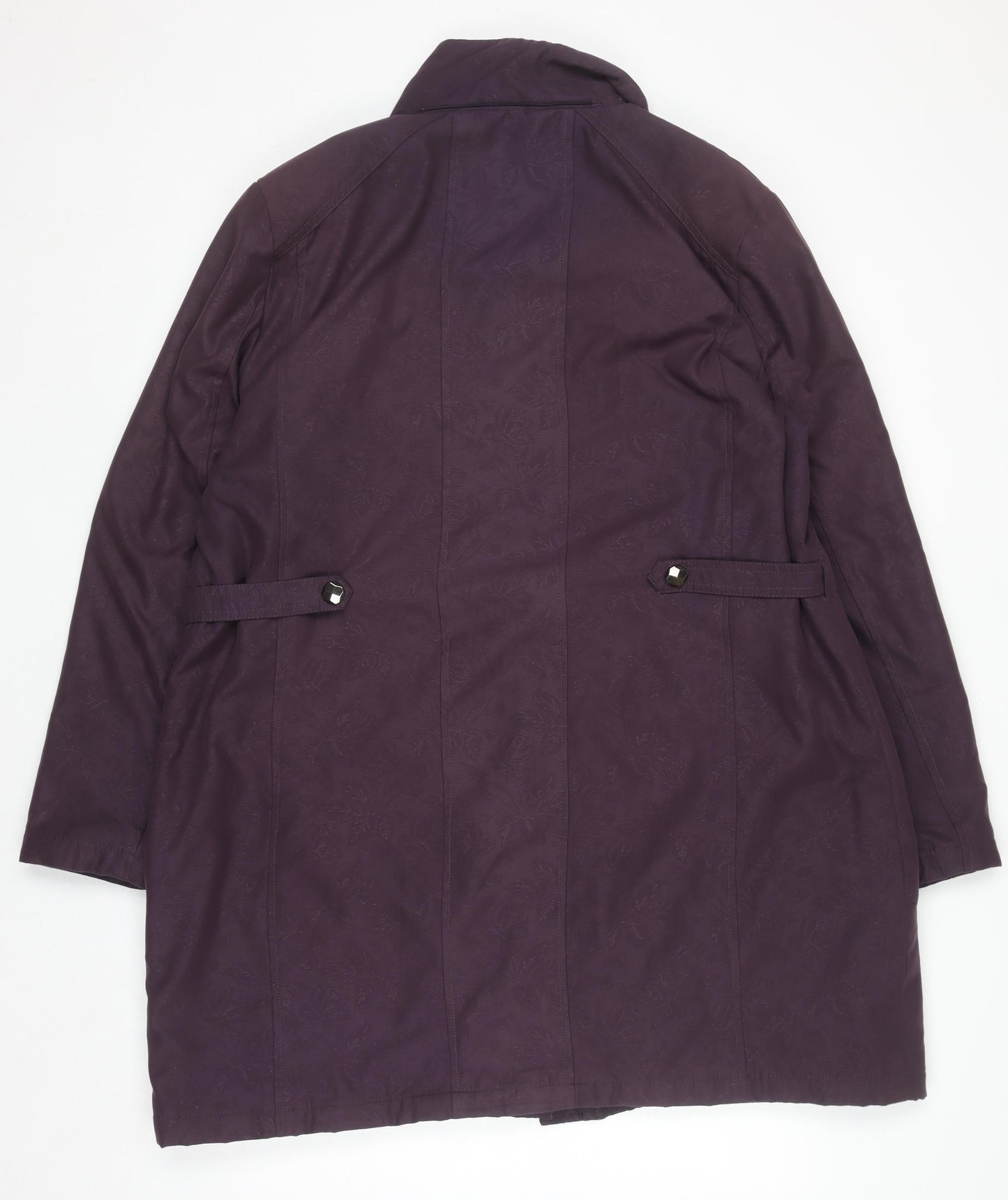 Womens UK Size XL Klass Purple Overcoat
