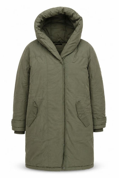 Womens UK Size 12 Very Green Puffer Jacket