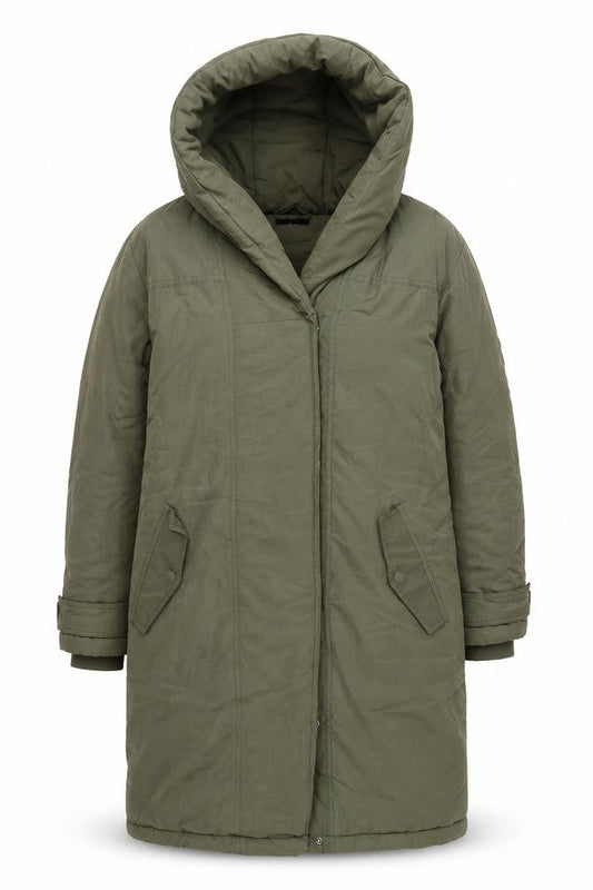 Womens UK Size 12 Very Green Puffer Jacket
