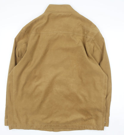 Mens UK Size 2XL Lakeland Brown Basic Jacket